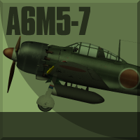 三菱/中島 A6M5-7 52-62型・二式水上戦闘機・零式練習戦闘機塗装図